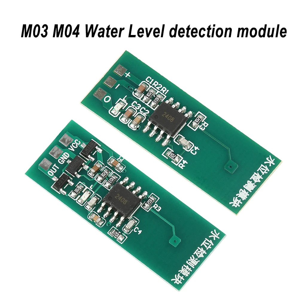Módulo de detección de nivel de agua M03 M04, Sensor verde, Interruptor táctil de nivel sin contacto, Sensor de líquido DC 3,3-5V DC 3,3-26V - imagen 2