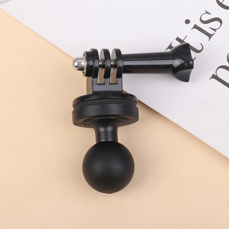 Adaptador Universal de cabezal de montaje de bola de aluminio de 1 "con rosca de 1/4" para brazo de doble enchufe para soporte de cámara de acción - imagen 4