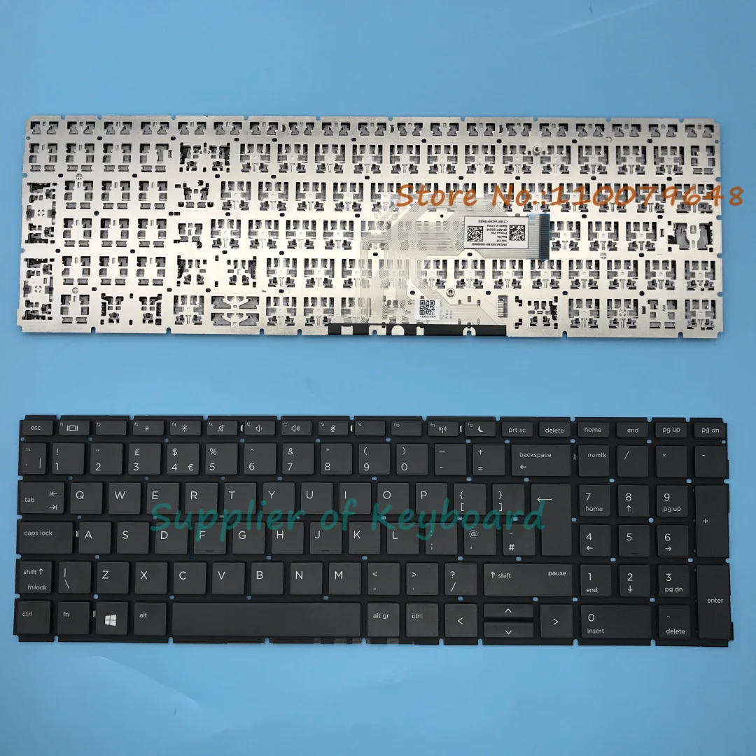 Nuevo teclado inglés/reino Unido/francés/español latino para HP Probook 450 G6,455 G6,450R G6,455R G7,450 G7,455 G7 - imagen 2