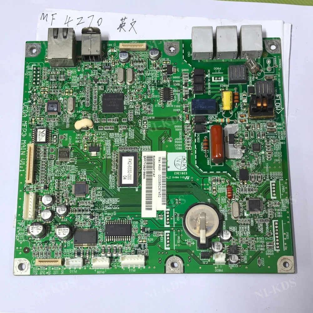 FM4-1275 FM4-1275-000 Tablero Principal para Canon MF4350d MF4360 MF4270 MF4360 MF4380 MF4370 Placa formateadora Placa lógica - imagen 3