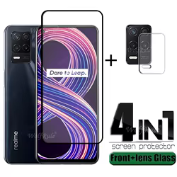Realme 8 5G – Protector de pantalla templado cobertura total