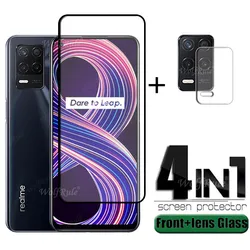 Realme 8 5G – Protector de pantalla templado cobertura total