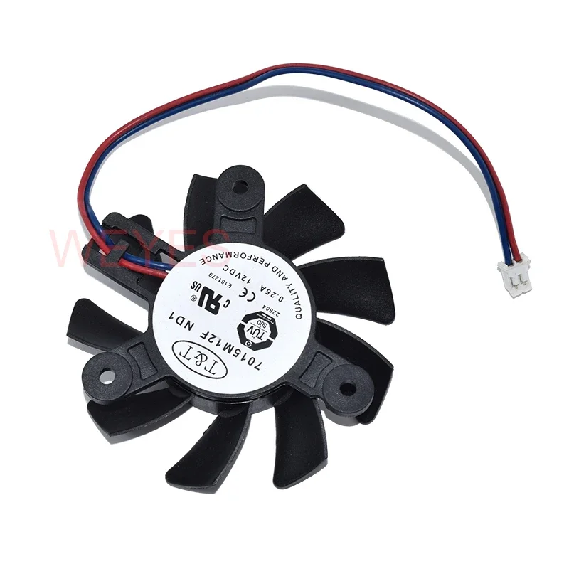 Nuevo 7015M12F ND1 para T & T DC12V 0.25A 2 pines 47*47*47mm gráficos/tarjeta de vídeo ventilador de refrigeración VGA - imagen 4
