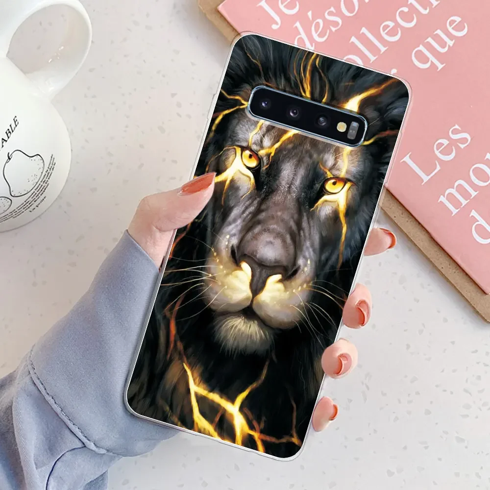 Funda de silicona suave para Samsung Galaxy S10 5G, carcasa transparente para teléfono móvil Samsung S10 Lite S10E S 10 - imagen 5