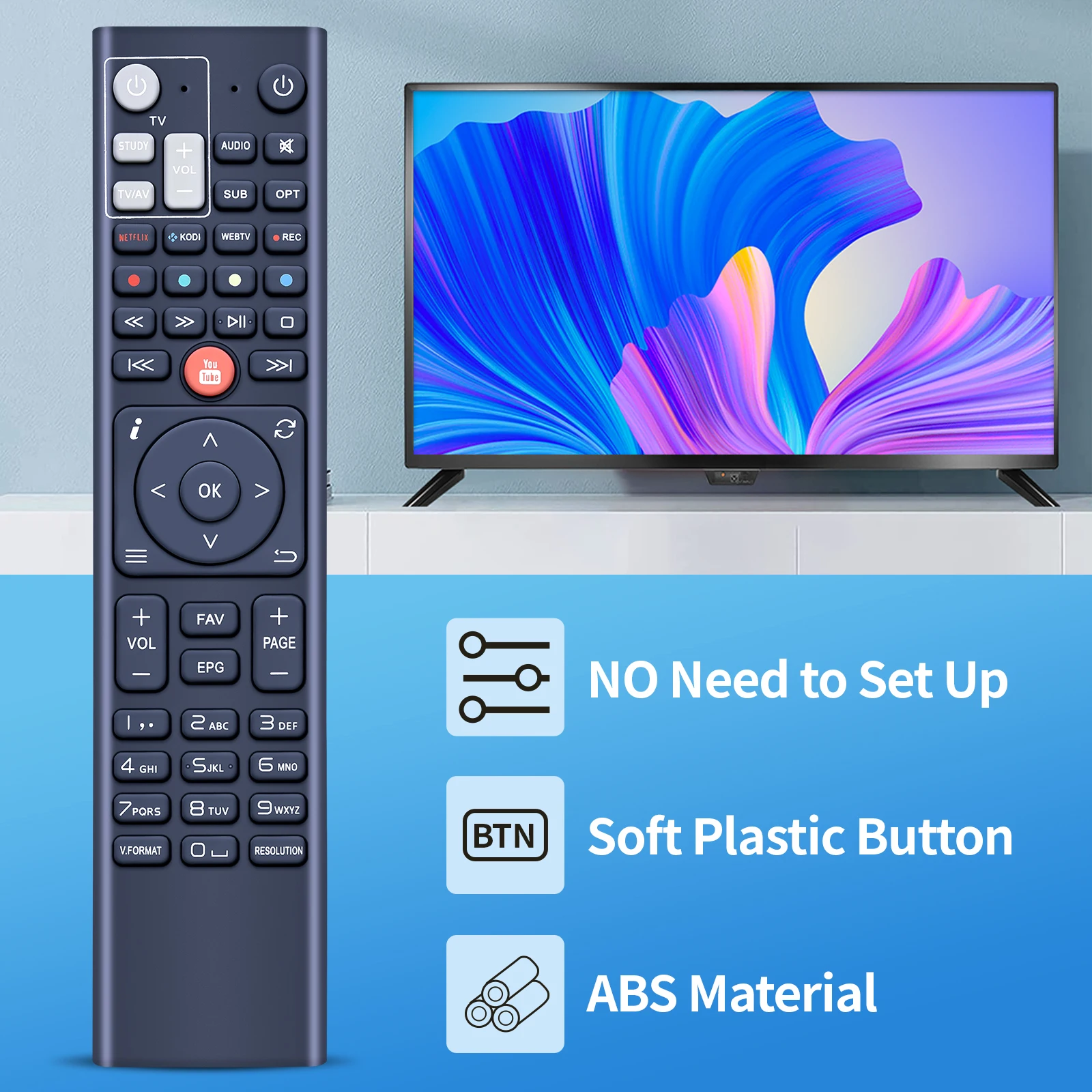 Nuevo mando a distancia para Octagon SX RCU 05 SX988 SX88, SX89, SX888, SX889, SF8008 individual, doble, combinado - imagen 3