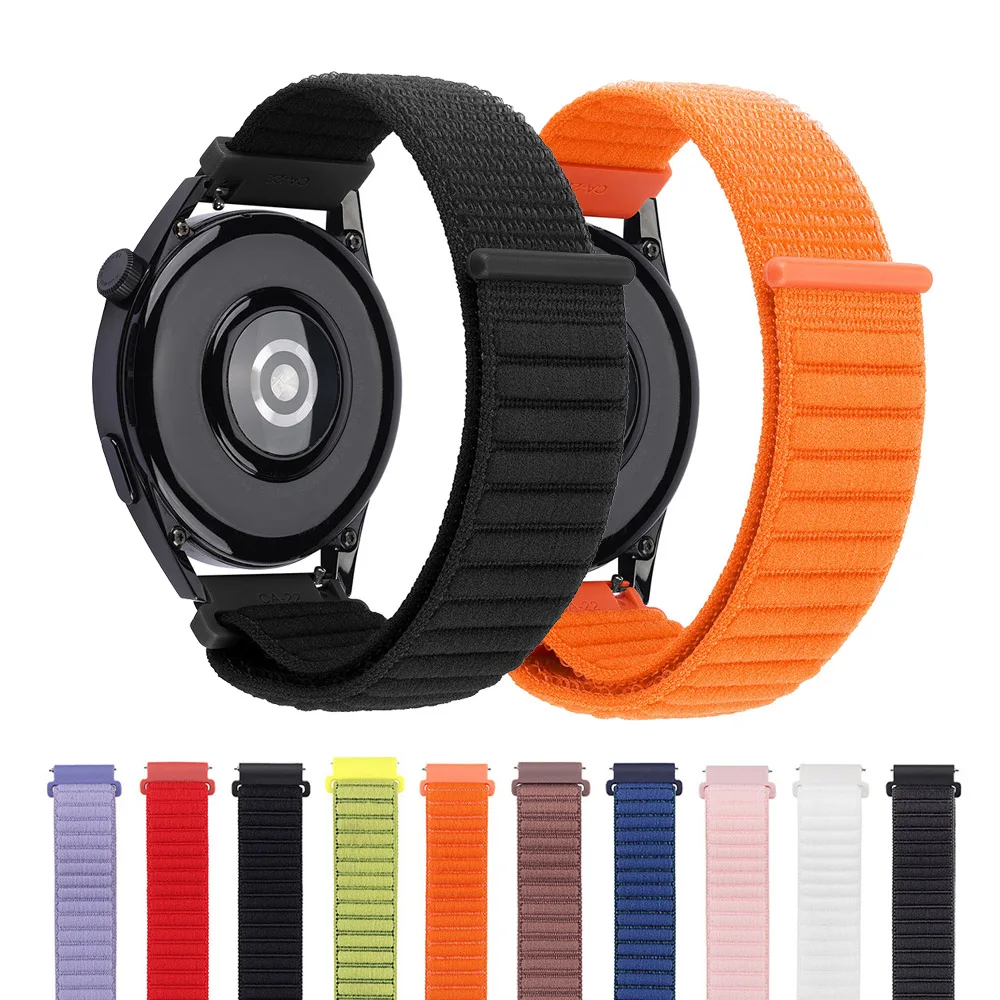 Correa Venu3 de 22mm para Garmin Vivoactive 4/Venu 3 2, pulsera de nailon para Garmin Forerunner 265 255, accesorios musicales