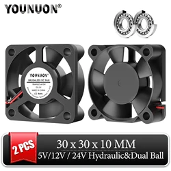 Ventilador 3010 para Impresora 3D – 5V, 12V o 24V