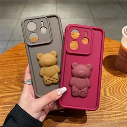 Funda Silicona Antigolpes con Oso Xiaomi POCO X7 / X6 Pro / M6 / F7