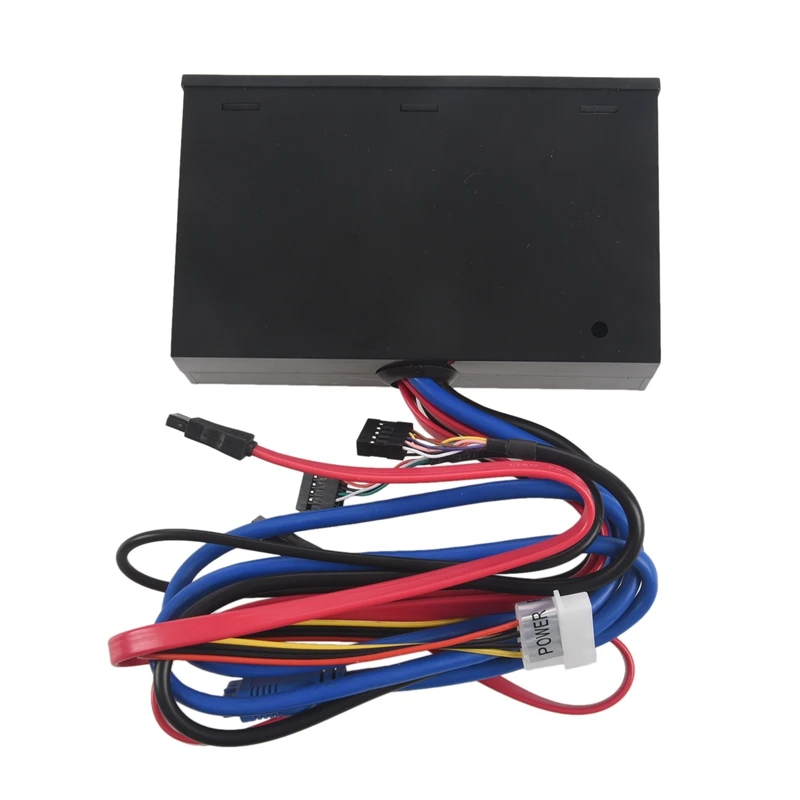 Lector de tarjetas multifunción para salpicadero de medios, Panel frontal de 5,25 ", USB 2,0, USB 3,0, 20 pines, e-sata SATA - imagen 2