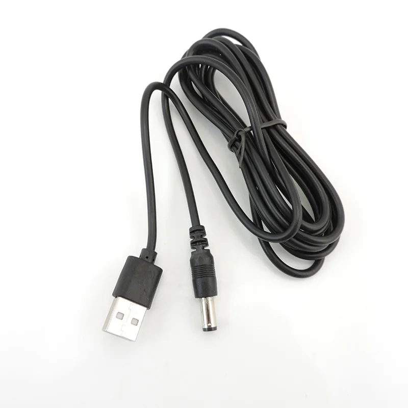 USB 2,0 macho A a CC 5,5mm x 2,5mm enchufe Jack Cable de alimentación CC conector 5V Cable línea 5,5mm * 2,1mm - imagen 5