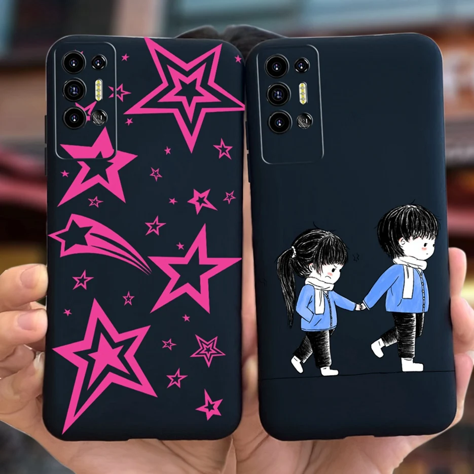 Funda de silicona blanda para Tecno Pova 2, carcasa trasera mate, parachoques, LE7, LE7n - imagen 5