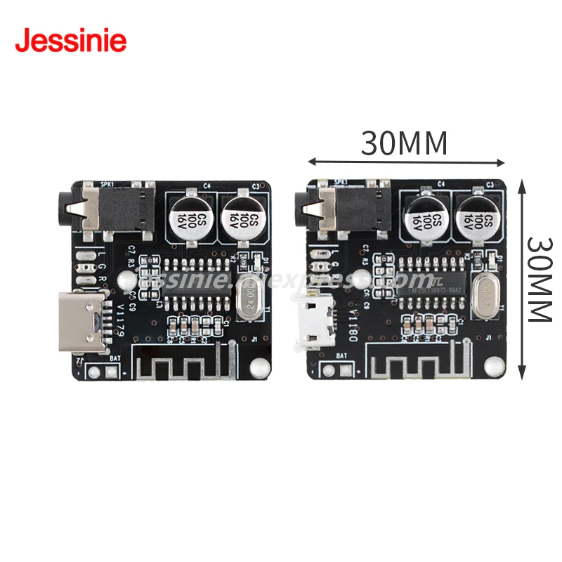 Módulo de placa de decodificación Pro Ble 5,0, receptor de Audio, altavoz, placa amplificadora de potencia SOP16 Micro tipo C para altavoz de coche MP3 DIY, 3,7 V-5V - imagen 4