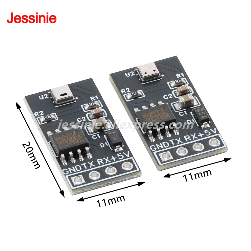 Módulo Sensor Digital de temperatura y humedad, puerto serie AHT20 AHT30, medida Industrial de temperatura y humedad TTL, 10 Uds./1 ud. - imagen 4