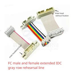 Cable Extensión IDE Disco Duro FC Macho Hembra IDC Gris