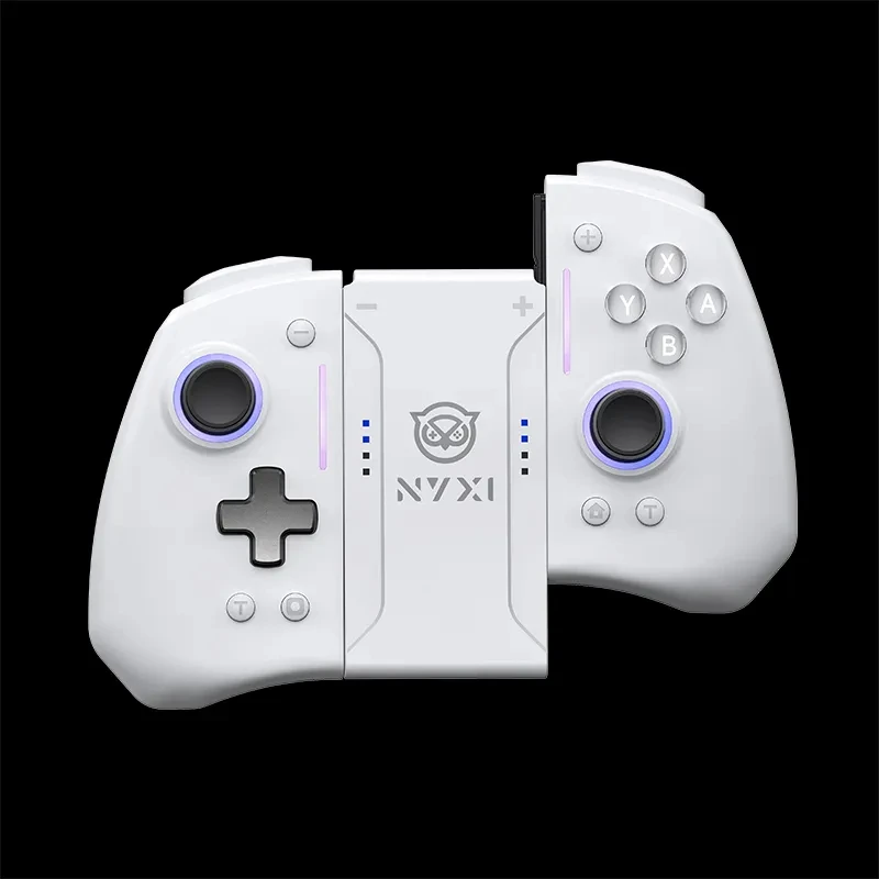 Controlador de juego inalámbrico NYXI Hyperion Pro para Switch 2/Switch Bluetooth Gamepad blanco - imagen 2