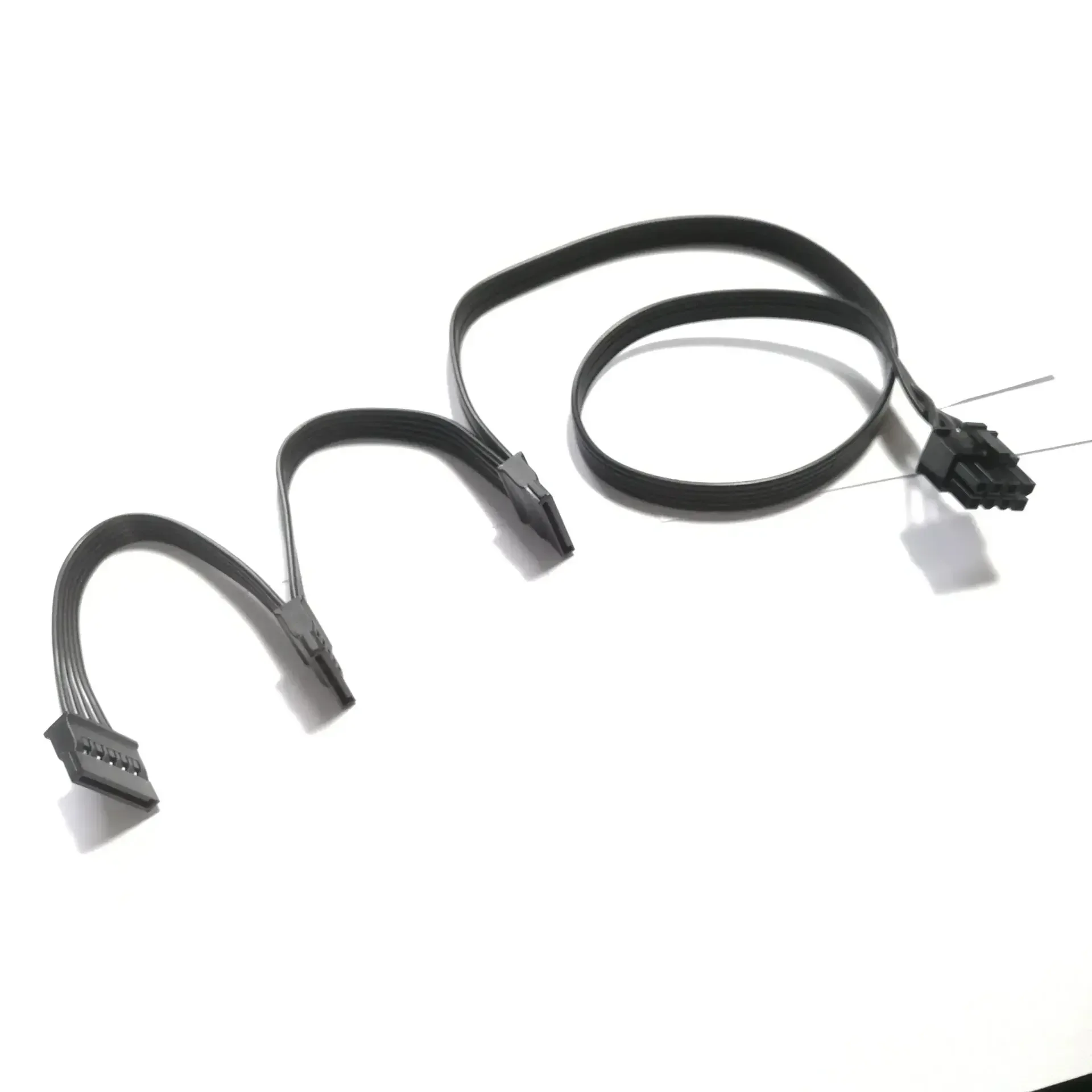 8p 8 pines a placa base HDD 3 puertos 3 Cable de toma de corriente SATA para módulo serie Cougar GX1050 GX800 GX600 CMX 550