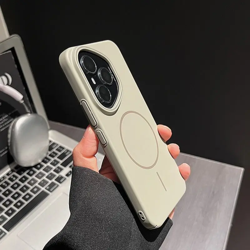 Para Huawei Honor 400 Pro funda dura de PC delgada magnética carga inalámbrica funda protectora trasera para Honor 400 400Pro Shell - imagen 5