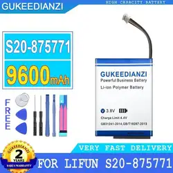 Batería para Lifun S20 con conector de 4 cables, 9600 mAh