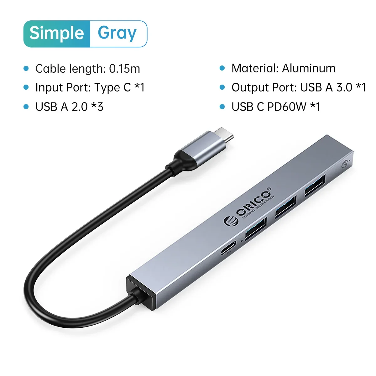 USB C Simple 3.0 PD