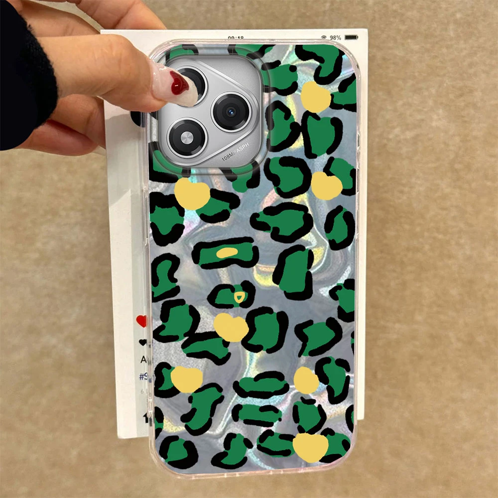 Funda de teléfono con textura de agua y estampado de leopardo para Honor 400 200 Pro Magic7 6 5 Lite X9a X9c X8b X8a X8c, funda trasera de silicona suave - imagen 5