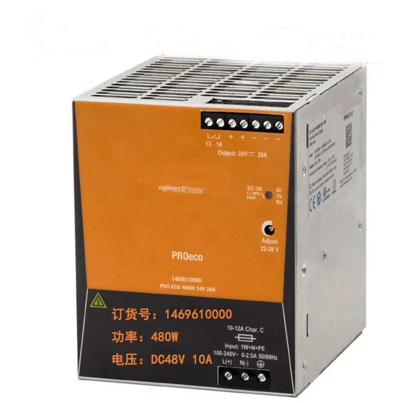 Para módulo de alimentación Weidmüller, alta calidad, totalmente probado, envío rápido 1469610000 PRO ECO 480W 48V 10A - imagen 2