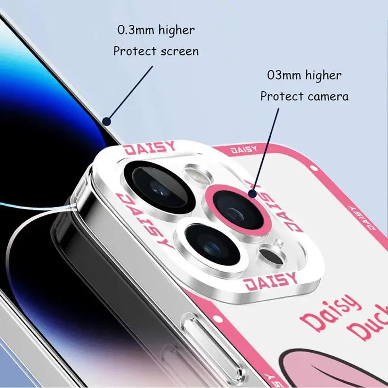 Disney-funda de Mickey y Minnie Mouse para teléfono móvil, carcasa mate a prueba de golpes para Apple iPhone 15 Pro Max 13 14 Plus 12 Mini 11 Pro XR 8 SE 7 6S XS MAX - imagen 5