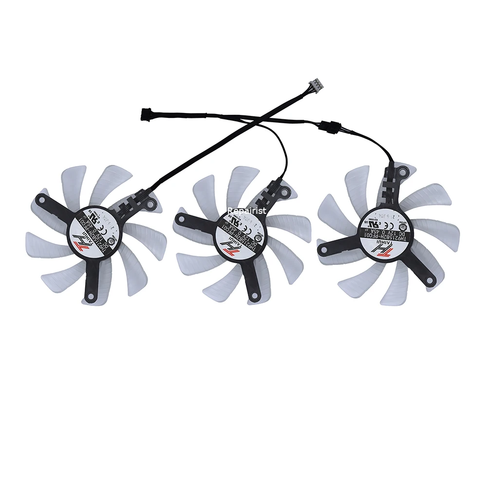 Enfriador de GPU, ventilador para tarjetas gráficas, TH9215B2H-PFC01, para Palit RTX 3080, 3070Ti, 3090, 3080Ti, GameRock OC - imagen 3