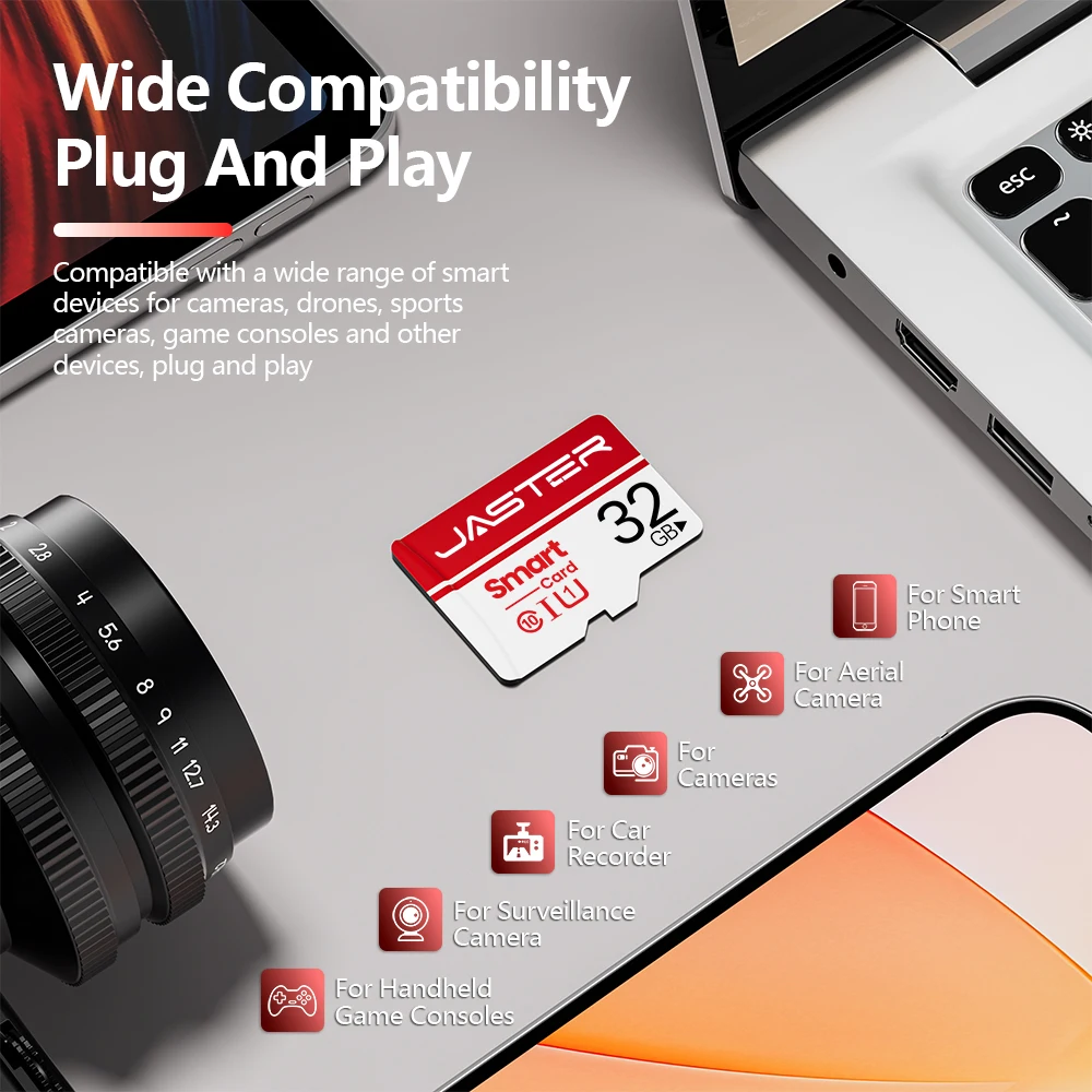 Tarjeta de memoria de alta calidad, tarjeta Micro Tf SD, 256GB, 128GB, Clase 10, tarjeta TF, 64GB, 32GB, 16GB, 8GB, unidad de memoria Flash externa - imagen 3