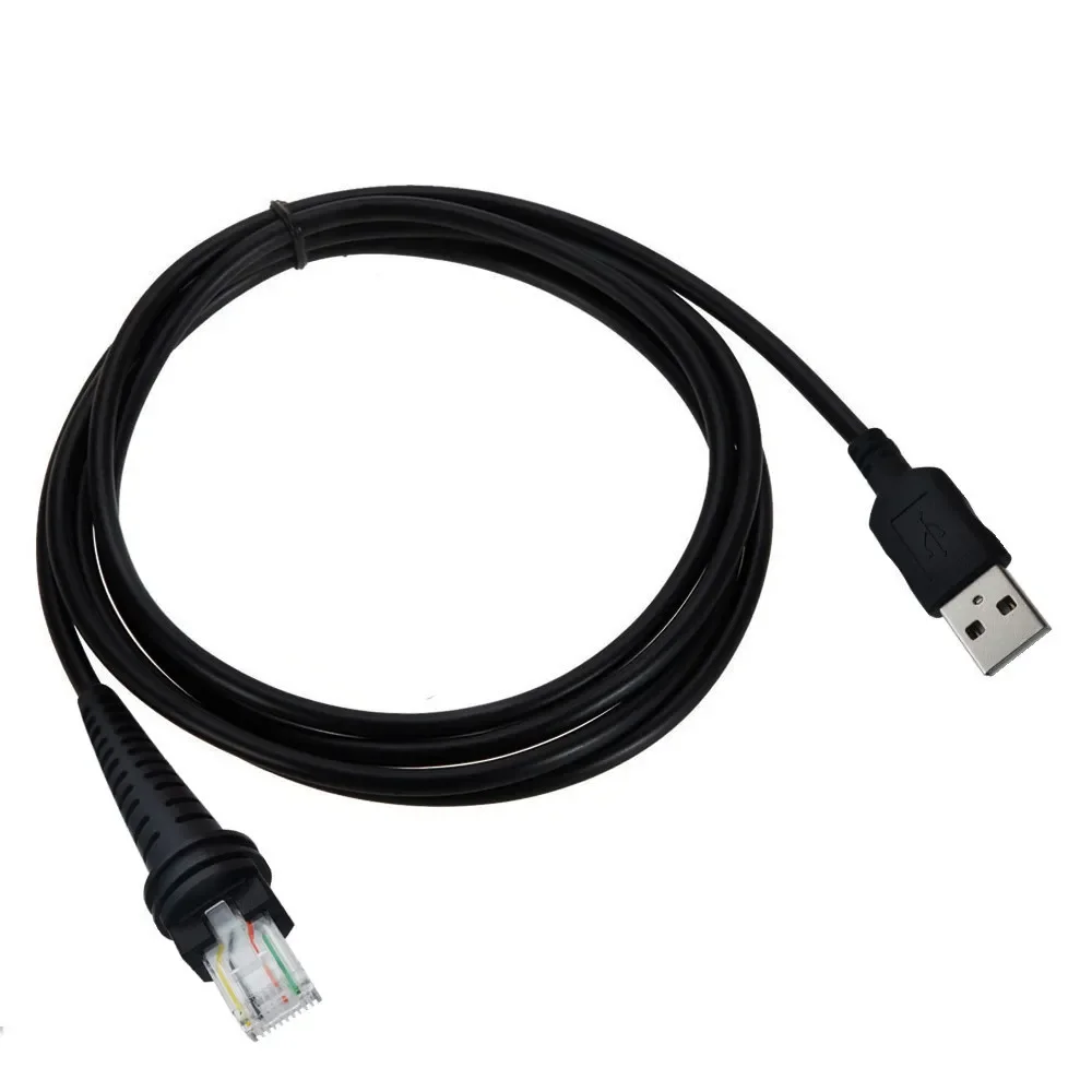 Nuevo Cable de escáner de código de barras USB de 3m y 2m con fecha a RJ para Honeywell 1900G Hyperion 1900G-SR 1902G-HD 1300G Xenon 1202 1400G 1450G 1452G