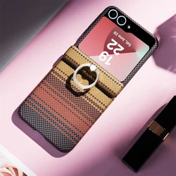 Funda Samsung Galaxy Z Flip Fibra Carbono MagSafe Antigolpes Bisagra