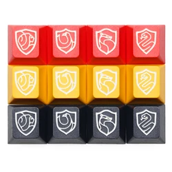 Tapas Teclado PBT Gryffindor – Perfil Cherry