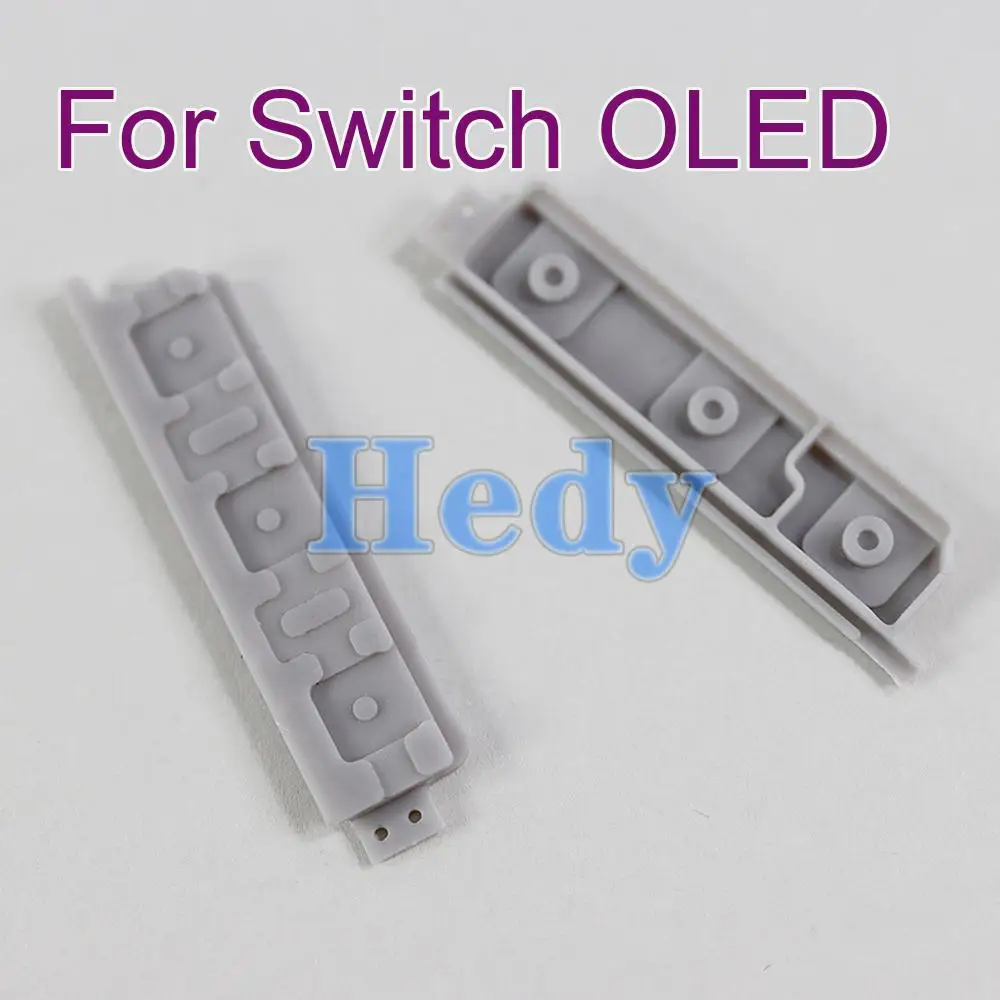 20 piezas Original nuevo para Nintendo Switch Oled para NS OLED Host botón de encendido/apagado interruptor de goma conductora almohadilla de botón de silicona - imagen 3