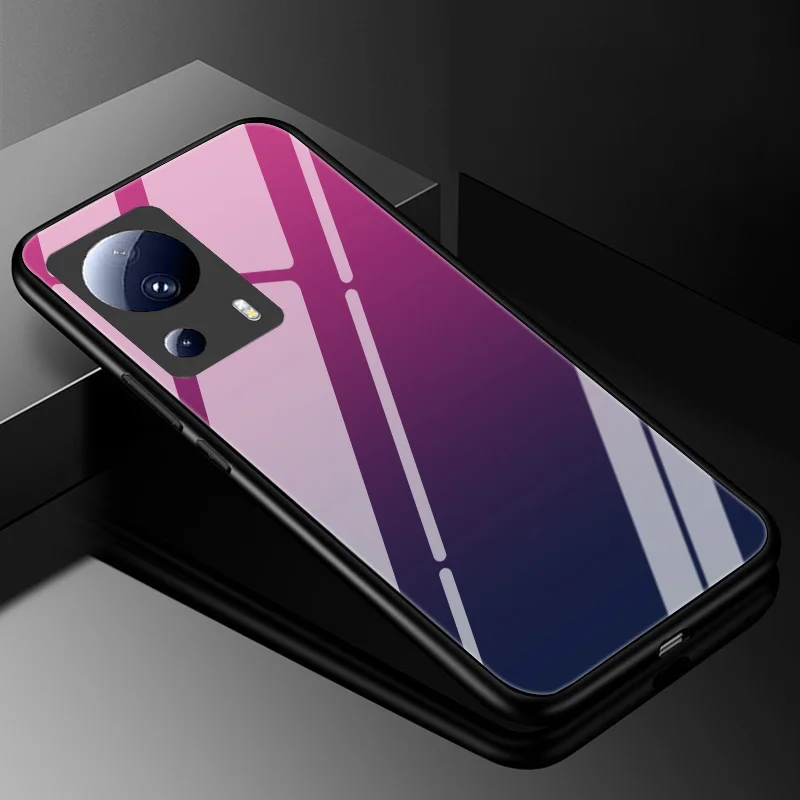 Funda de vidrio templado degradado para Xiaomi Poco X5 X3 X4 M4 M5 S X 3X5 Pro NFC X5Pro F3 F4 X4 GT C40 C50 - imagen 5