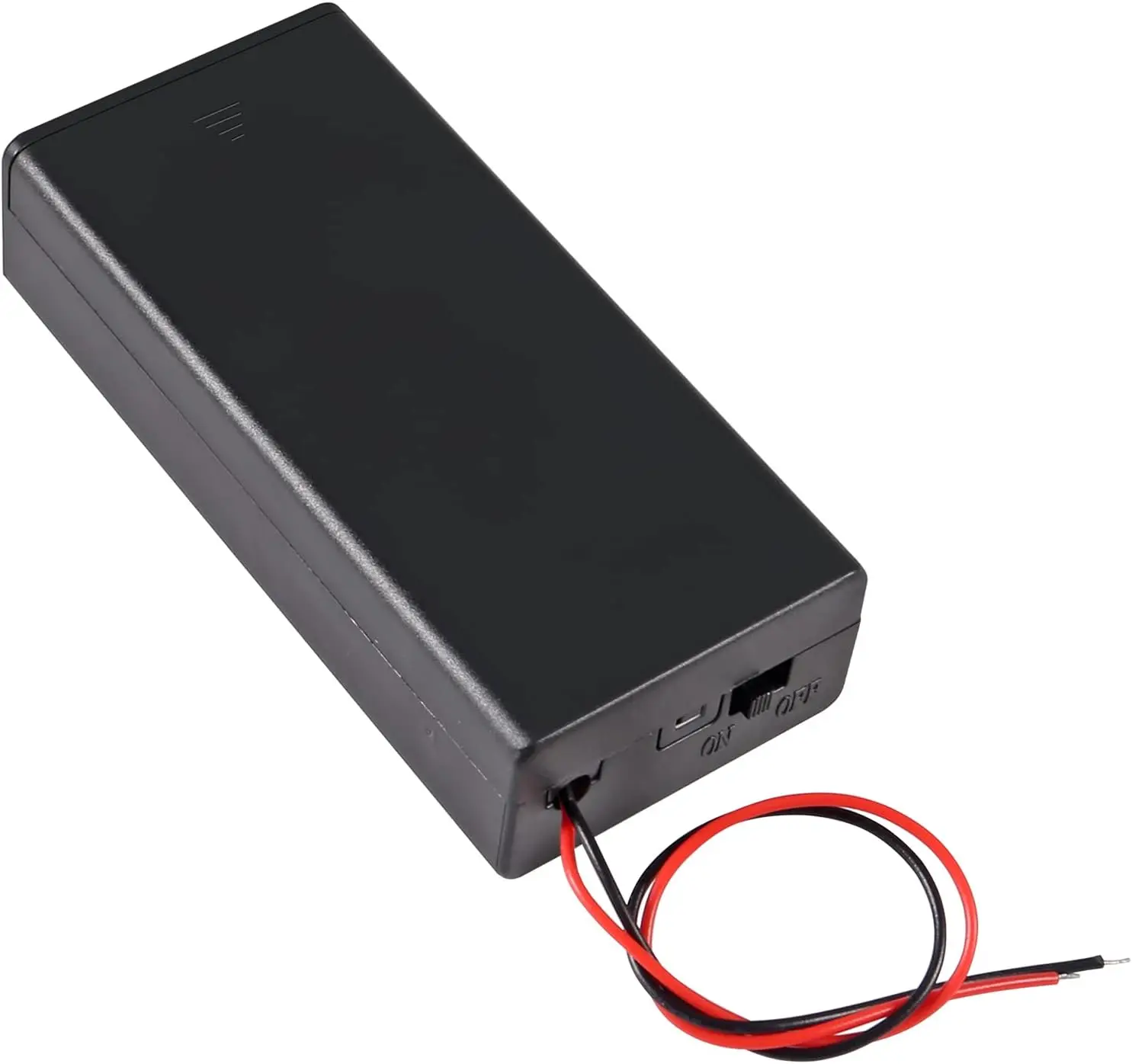 Caja de almacenamiento de batería 18650, 5 piezas, 2 ranuras X 3,7 V para 2x18650, contenedor con interruptor de encendido/apagado, 2 ranuras con interruptor - imagen 4