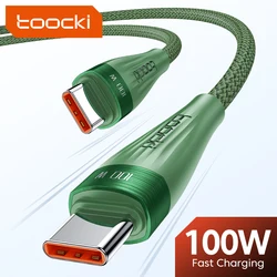 Toocki Cable USB-C 100W PD Carga Rápida Sincronización de Datos