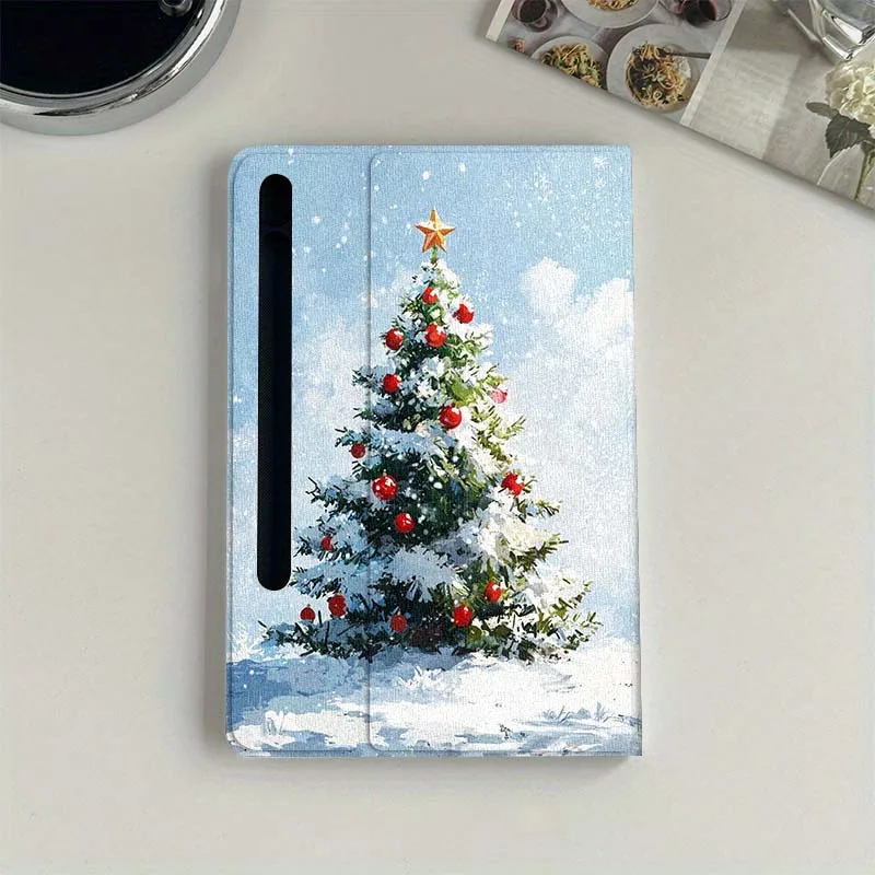 Navidad invierno ciervos de nieve para Samsung Galaxy Tab S7 S8 S9 S10 11 12,4 13,1 FE Plus Lite pulgadas funda para tableta - imagen 2