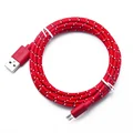 Red Micro USB