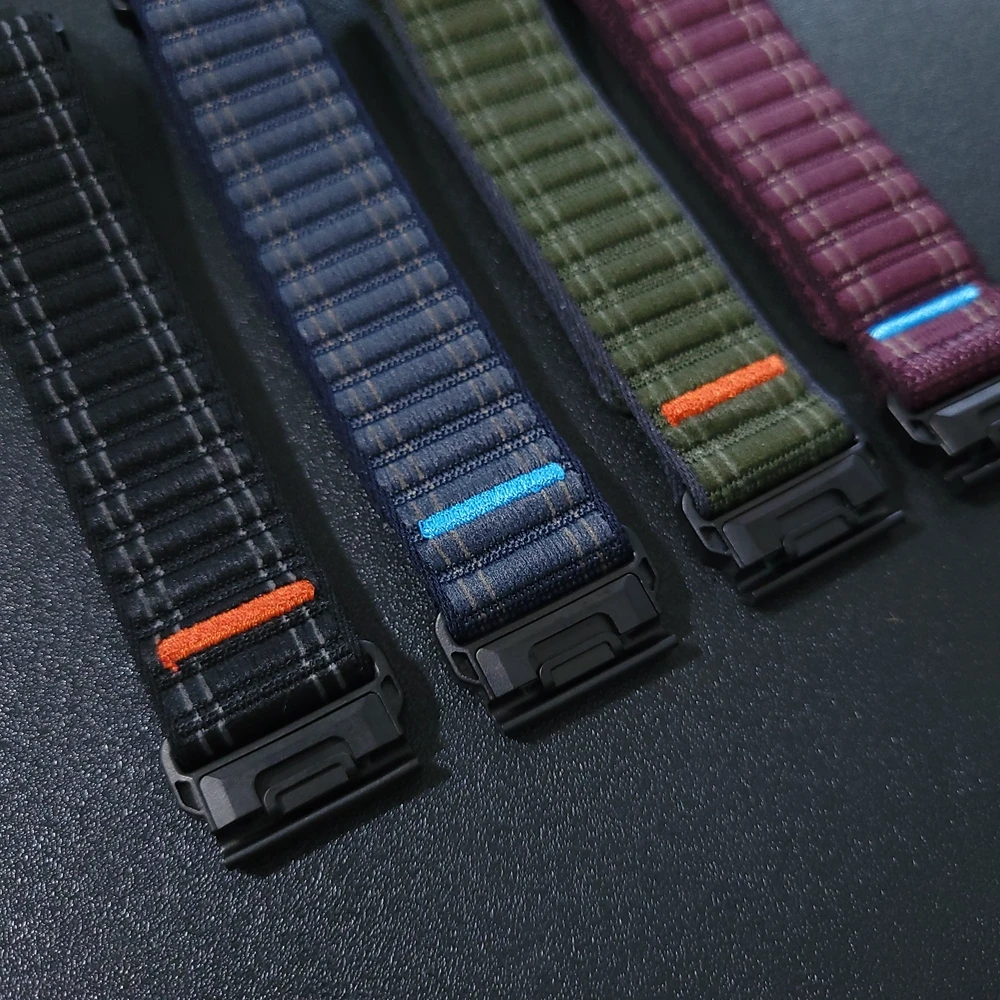 Correa deportiva QuickFit de nailon de 26mm y 22mm para Garmin Fenix 8 E 7 7X 6 6X 5X Plus/Epix Pro Gen 2 47mm 51mm/Enduro 3 2 - imagen 4