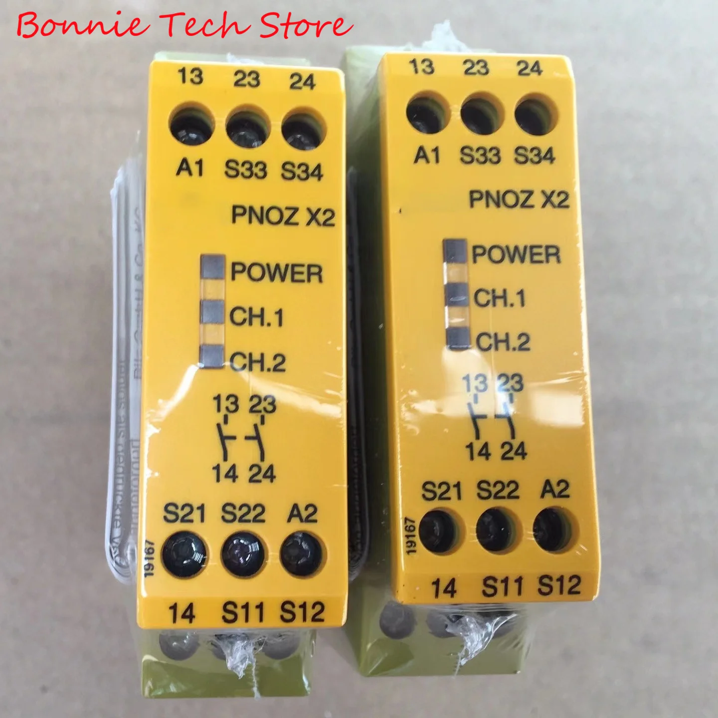 774303   para relé de seguridad PILZ (autonomo), PNOZ X2 24VAC/DC 2n/o