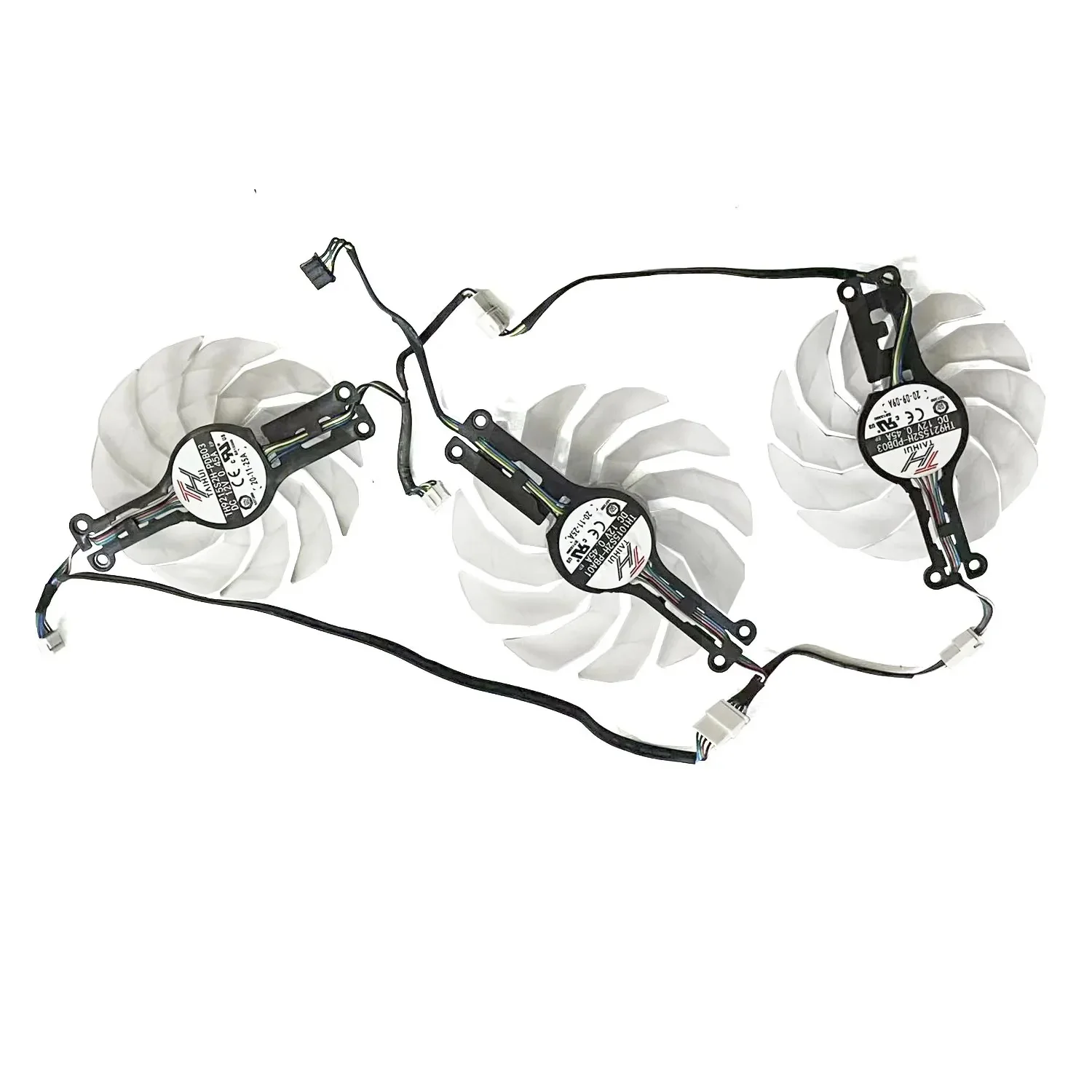 Ventilador de tarjeta de vídeo de 92MM TH9215S2H-PDB03 102MM TH1015S2H-PBA01 para KFA2 GALAX RTX 3070 3080 3070Ti 3080 Ti EX ventiladores de repuesto para jugadores - imagen 3