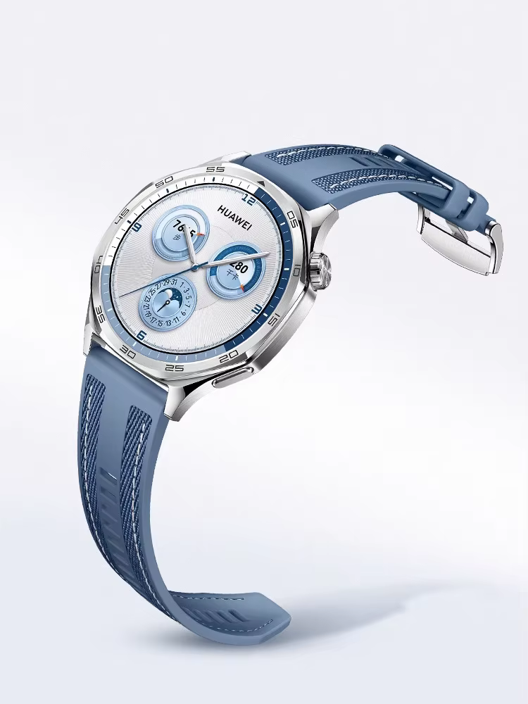 Correa oficial para HUAWEI WATCH GT 6 5 4 46mm reloj 4 5 Pro GT 3 2 Pro 46 mm 22mm banda Nylon deportes pulsera de silicona compuesta - imagen 3