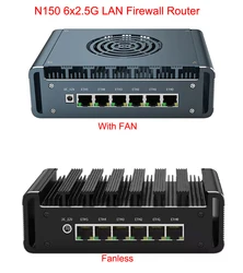 Mini PC Firewall Intel N100 con 2,5 GbE para pfSense y OPNsense
