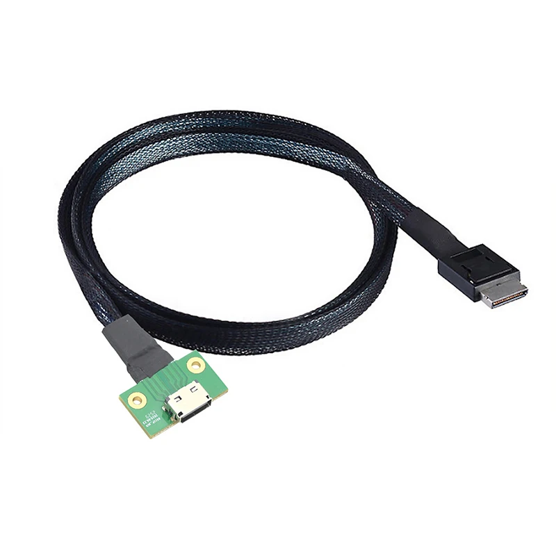 Cable de conversión de alta velocidad para PCIE Oculink SFF 8611 4I 42P a SFF-8612 4I Cable de servidor - imagen 3