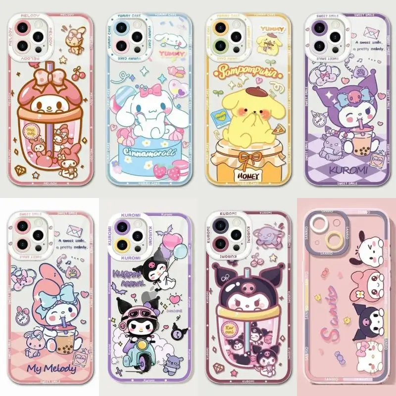 Funda de teléfono Kuromi para Samsung Galaxy A05 A05S A53 A33 A73 A31 A51 A71 A21S A13 A23 A04 A04E A50 A50S A30S A30 A32 A52 A72 A22