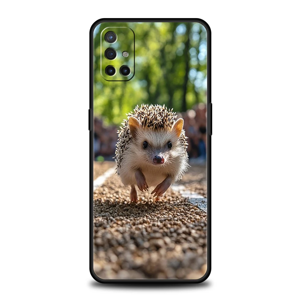 Funda de teléfono para OnePlus 13 12 11 10 9 Pro 9T 13R 12R 10R 9RT 10T 8T 8 Nord 2T CE 2 3 5G N200 N30 cubierta lindo pequeño erizo - imagen 5