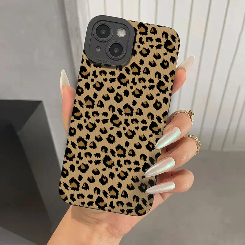 Funda de teléfono con forma de corazón de leopardo para Xiaomi Mi 14T 12T 11T 11 10T Poco X5 F5 X4 M4 F4 X3 M3 Pro Lite 4G 5G, funda de silicona suave - imagen 4