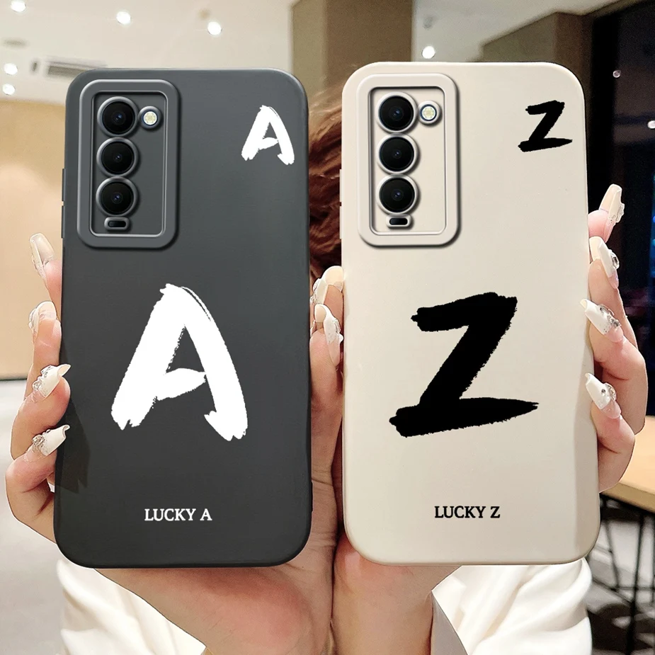 Para Tecno Camon 18 18i funda Camon 18P nuevas letras de la suerte funda de silicona suave para Tecno Camon 18 Premier CH9 Camon18 P Fundas - imagen 2