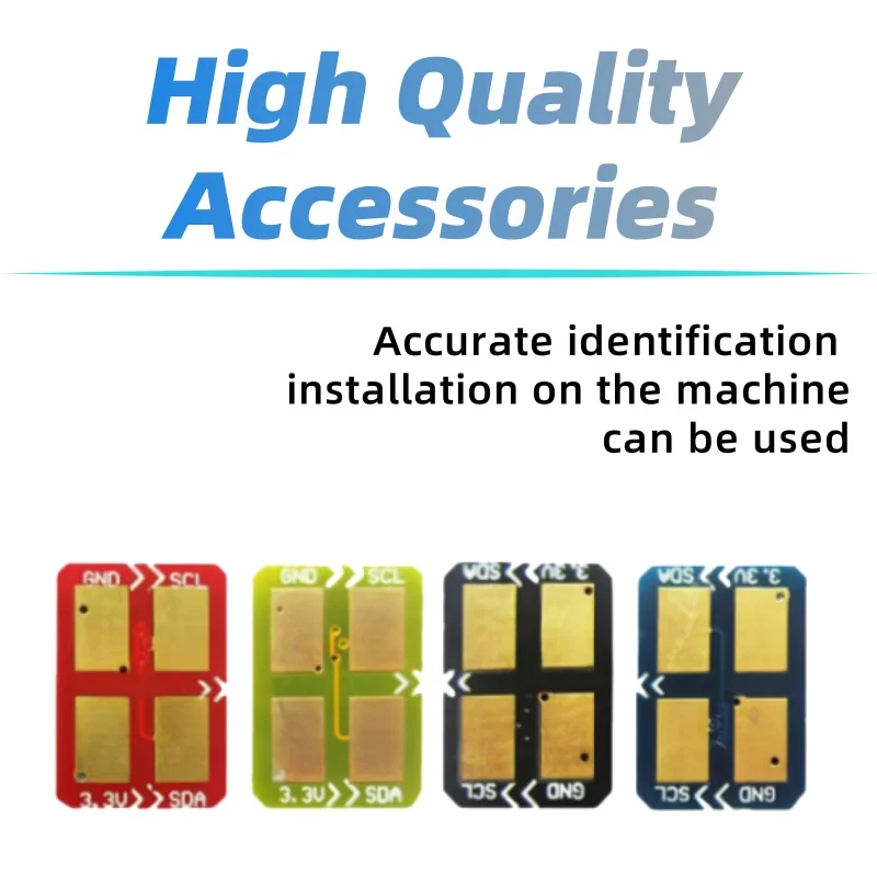 3set CLX3160N CLX 3160FN Chip de cartucho para Samsung CLP-300 CLP300N CLX-2160 impresora CLP-300 CLP300N Chip de tónerCLX3160N - imagen 4