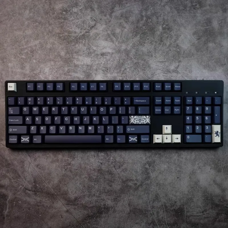 GMK Regal Imperial Keycaps PBT Dye Subbed Nuevo estilo Key Caps Cherry Profile Keycap con 2.25U 2.75U 3U 7U Barra espaciadora ISO Enter - imagen 5