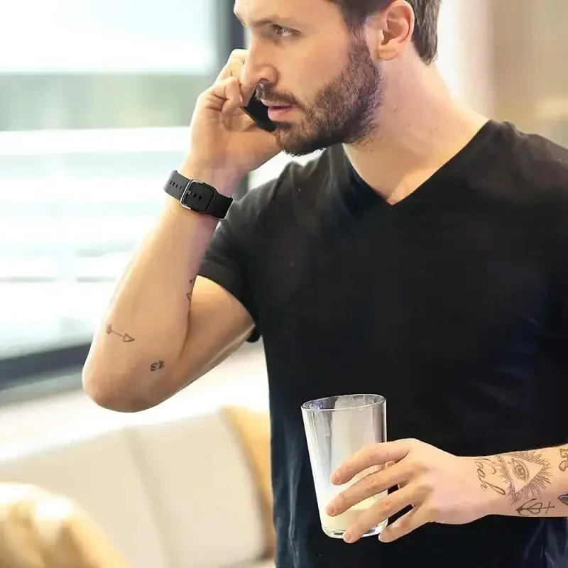 Correa de silicona de 22mm para Zeblaze Btalk 3 Plus/Stratos 2 3 banda Ultra suave para pulsera Zeblaze Btalk/Ares/Beyond/GTS/GTR 3 Pro - imagen 2